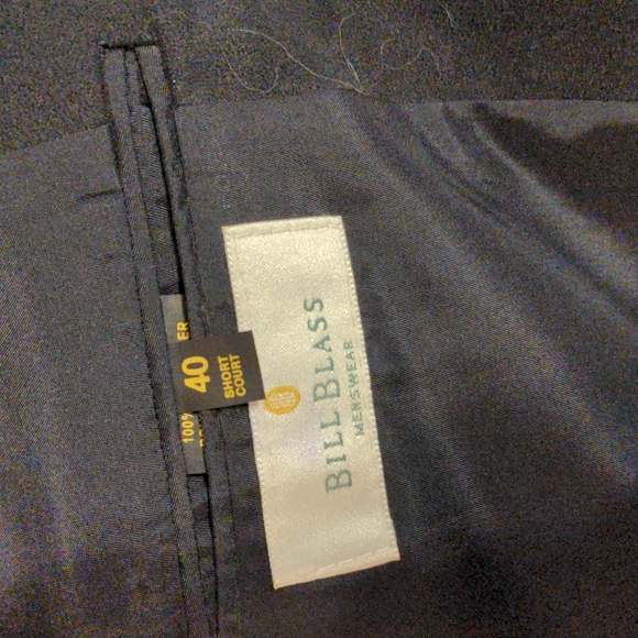 Bill Blass black blazer jacket - Picture 2 of 3